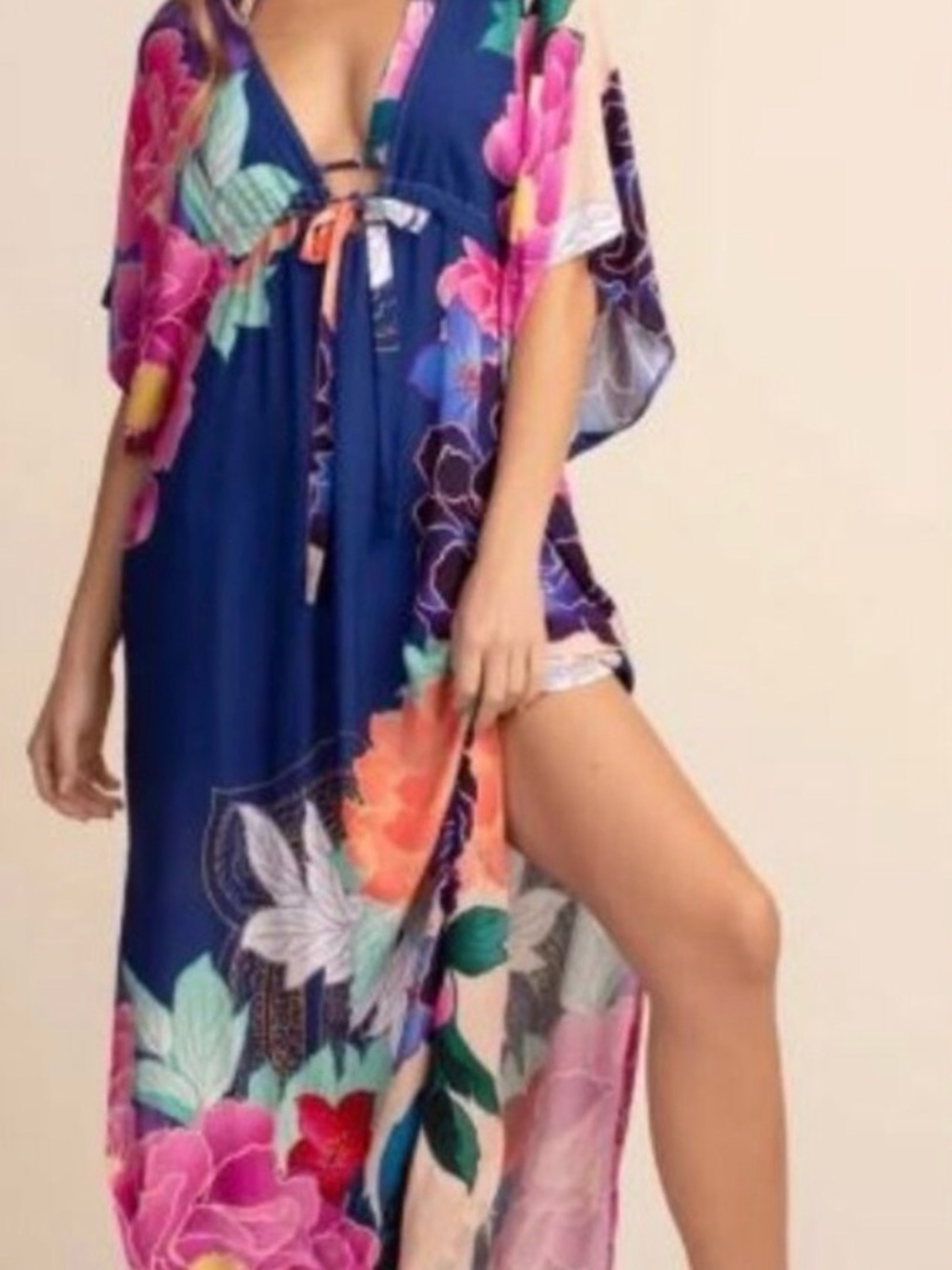 NWT Trina Turk Opulent Oasis Swim Coverup Dress